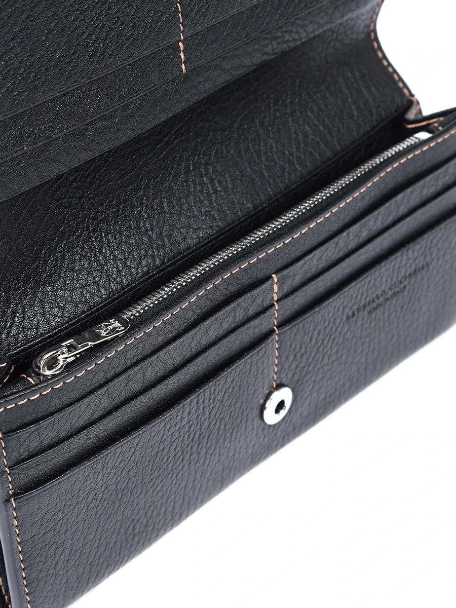 Портмоне кожаное BRUNELLO CUCINELLI MWZIU255 C101 Черный  Фото 3