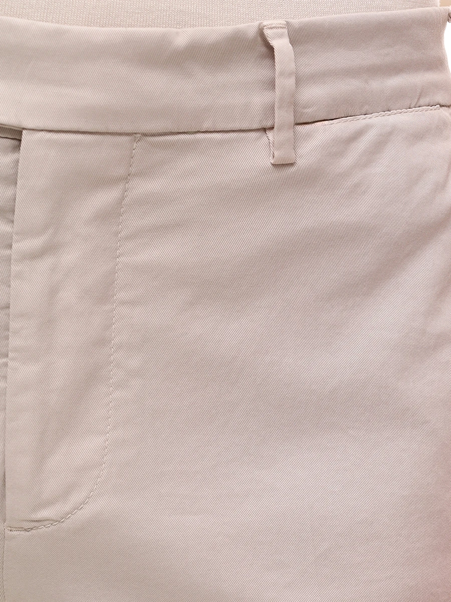 Брюки хлопковые BRUNELLO CUCINELLI M289LI1770 C6008 Бежевый  Фото 5