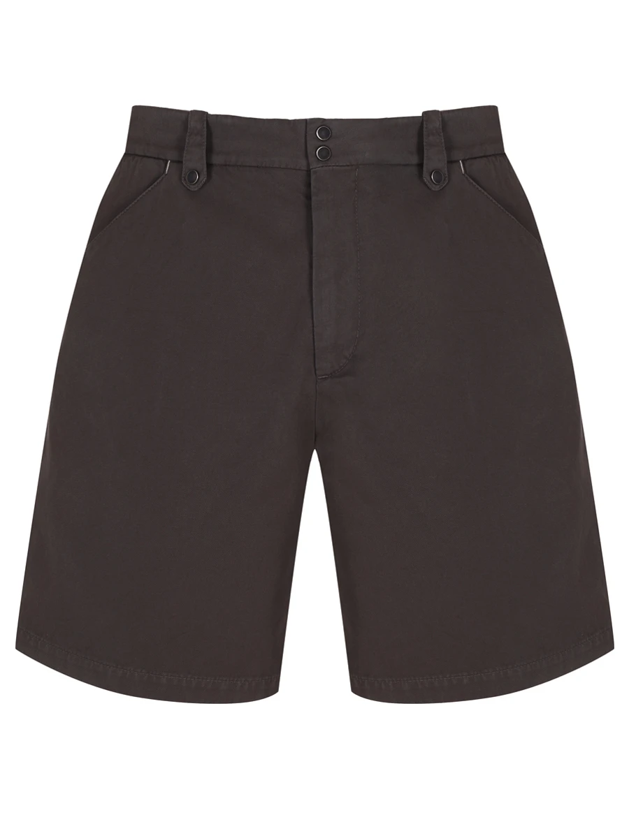 

Шорты хлопковые, Коричневый, M252DU0055 C6015