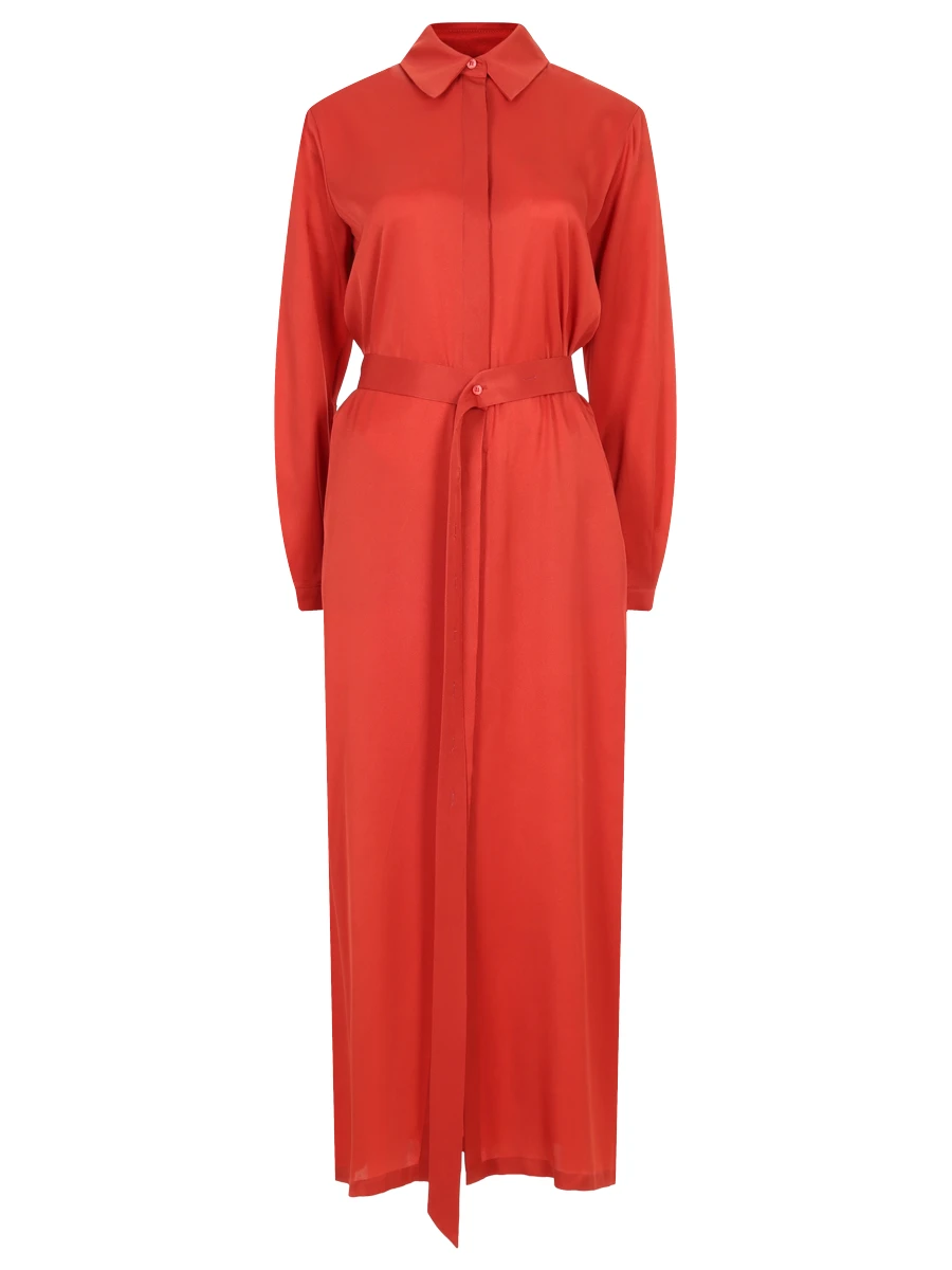

Платье однотонное, Красный, P2562AB18A/3612 442