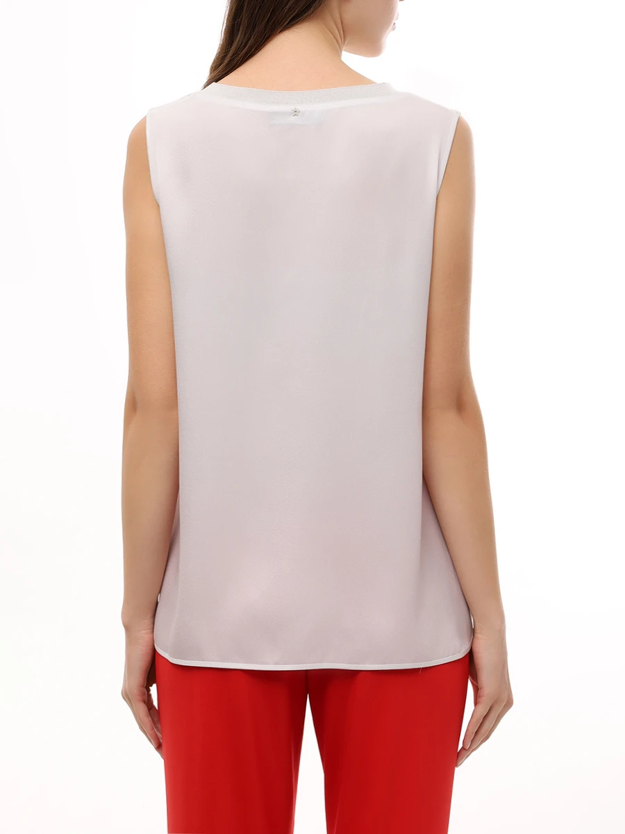 Топ однотонный LORENA ANTONIAZZI TS01/3612 900 Серый  Фото 3