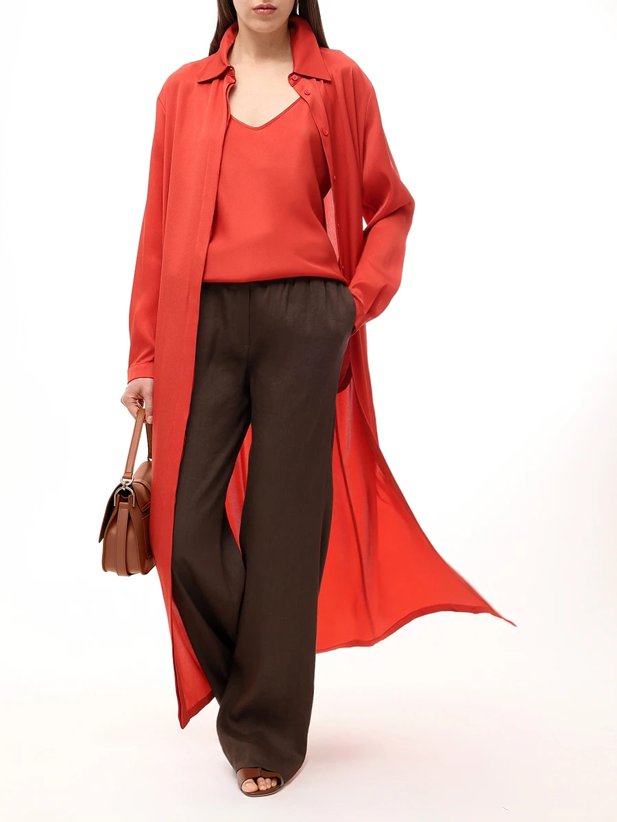 Топ однотонный LORENA ANTONIAZZI P2562TS50A/3612 442 Красный  Фото 2