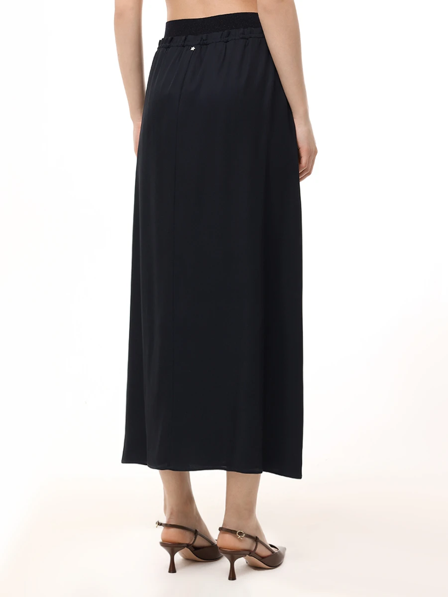 Юбка однотонная LORENA ANTONIAZZI P2562GO16C/3612 590 Синий  Фото 3