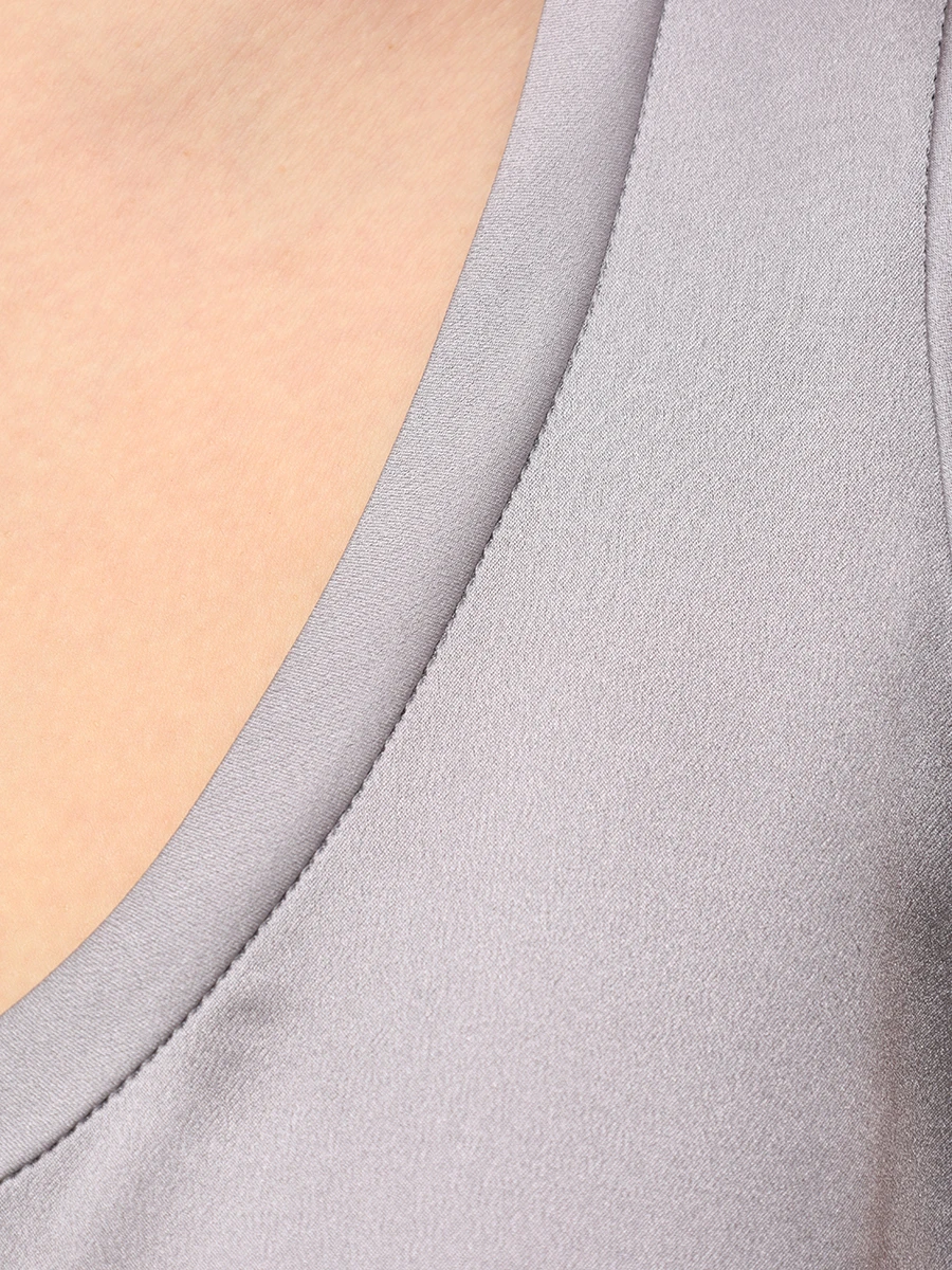 Топ шелковый BRUNELLO CUCINELLI M0C59E0600 C078 Бежевый  Фото 6