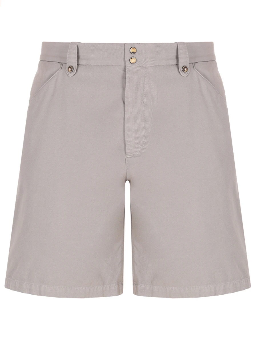 Шорты хлопковые BRUNELLO CUCINELLI M252DU0055 C6018 Серый 