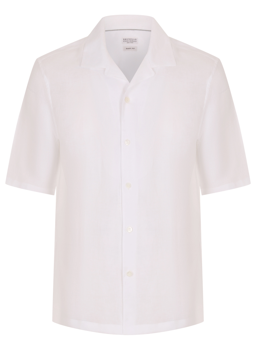 Рубашка Easy Fit льняная BRUNELLO CUCINELLI