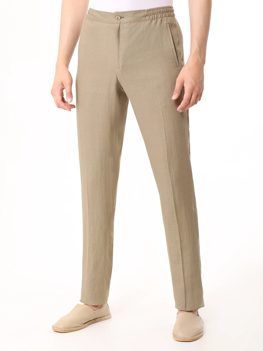 Костюм льняной KITON UMCLUCA/UPN01H0883803001 Бежевый  Фото 8