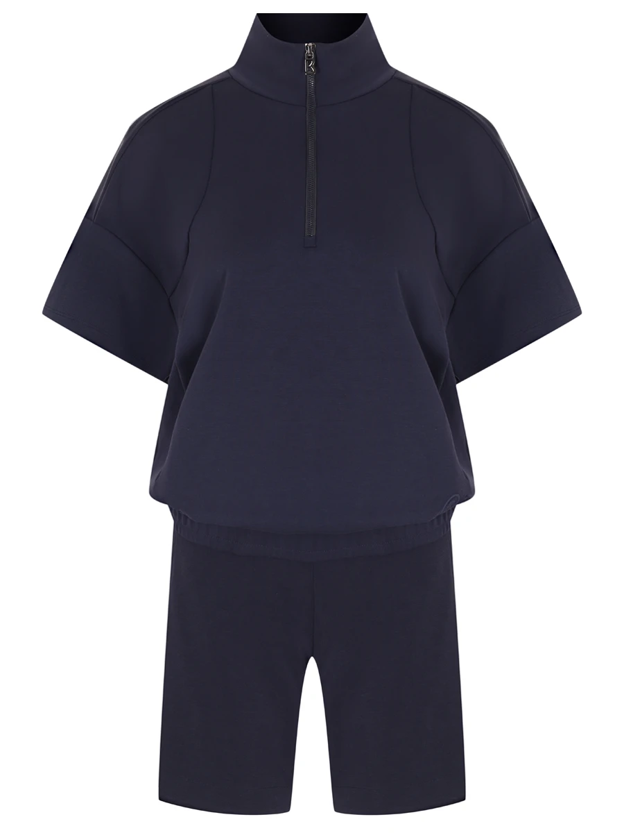 Костюм однотонный BOGNER SPORT 82548881/12548881 464 (Толстовка+шорты) Синий 