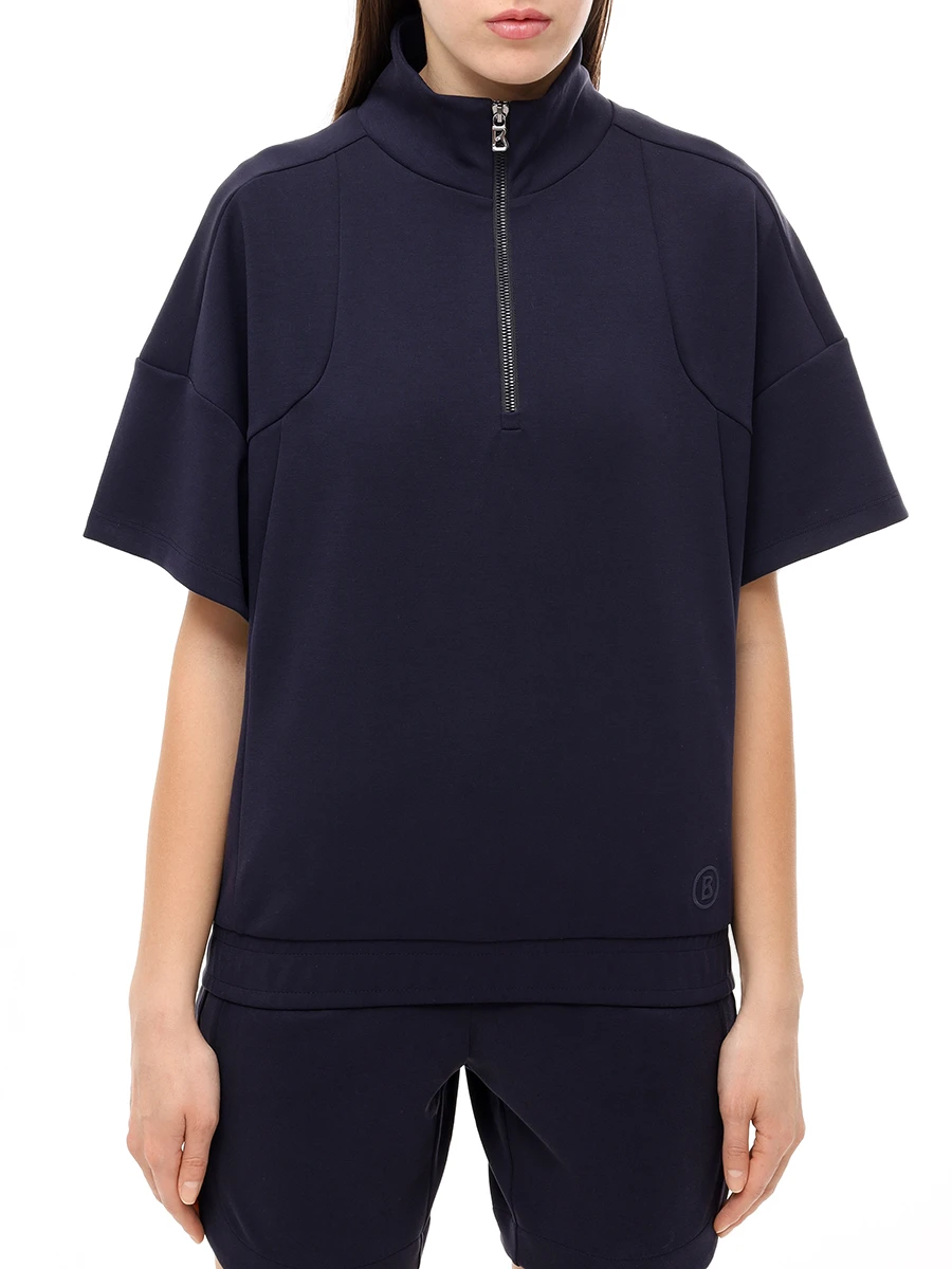 Костюм однотонный BOGNER SPORT 82548881/12548881 464 (Толстовка+шорты) Синий  Фото 4