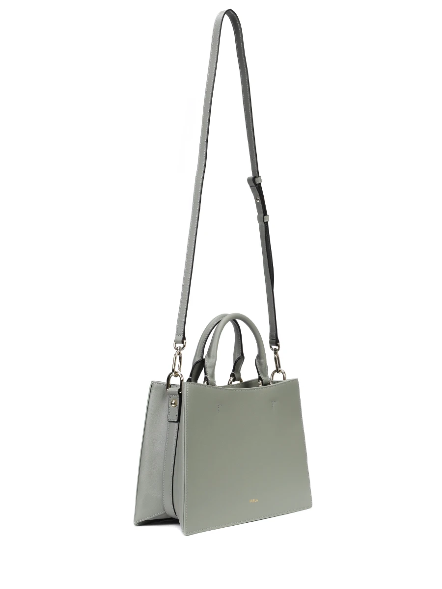 Сумка кожаная Nuvola FURLA WB01336-BX2045-AG700 Зеленый  Фото 3