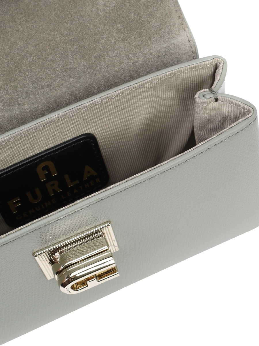Сумка кожаная 1927 FURLA WE00423-ARE000-AG700 Зеленый  Фото 4