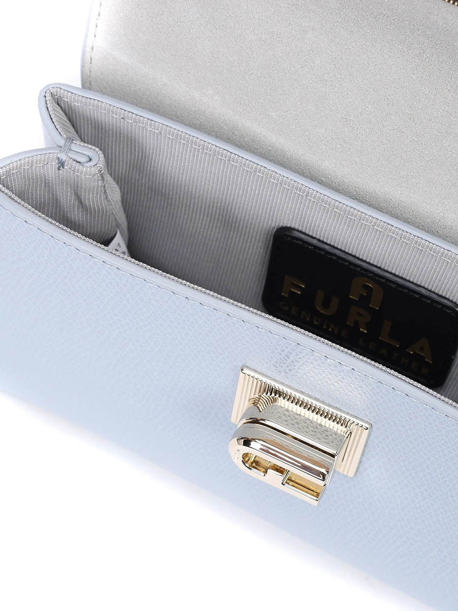 Сумка кожаная 1927 FURLA WE00423-ARE000-55000 Голубой  Фото 4