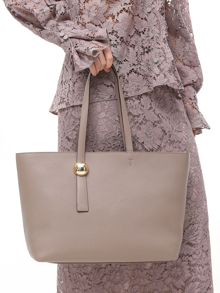 Сумка кожаная Sfera FURLA WB01353-HSF000-2572S Бежевый  Фото 3