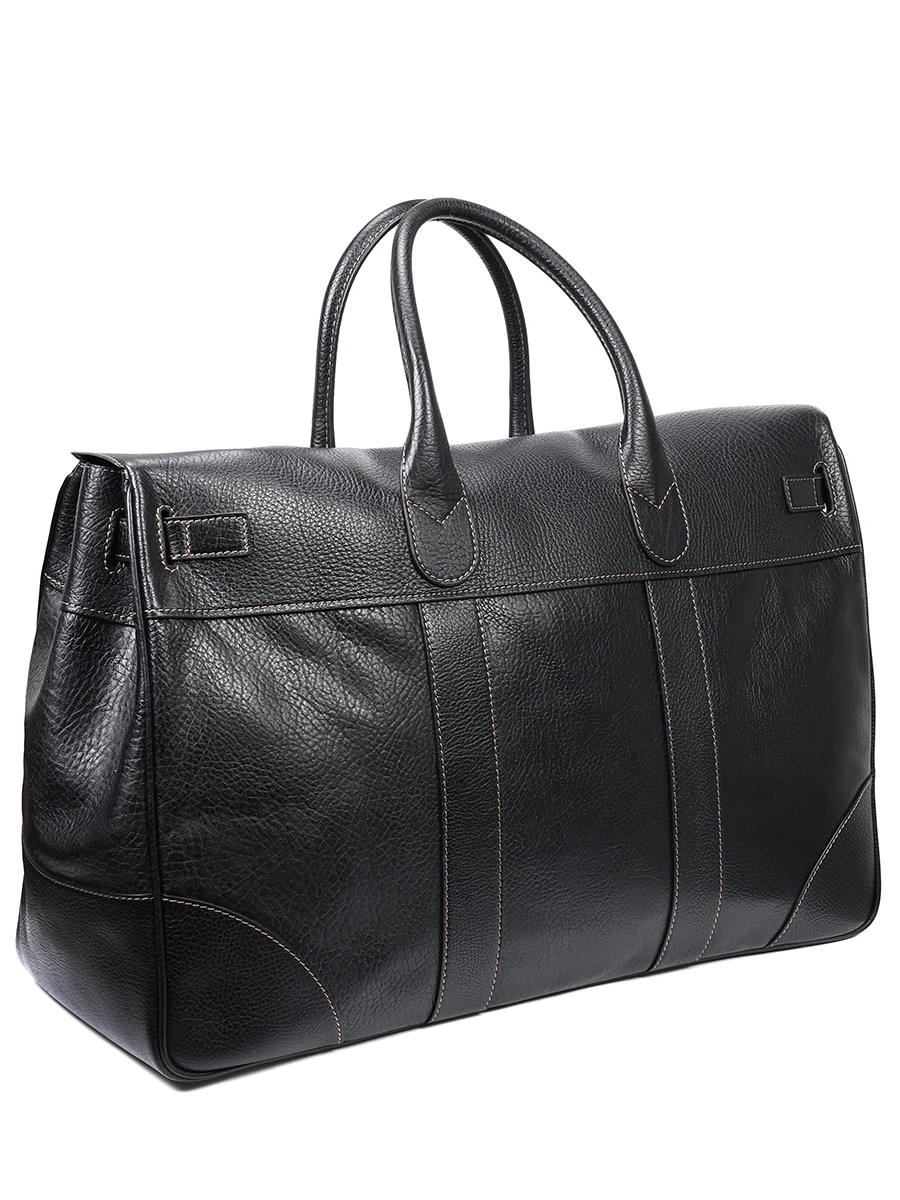 Сумка кожаная Country BRUNELLO CUCINELLI MBZIBU071 C101 Черный  Фото 3