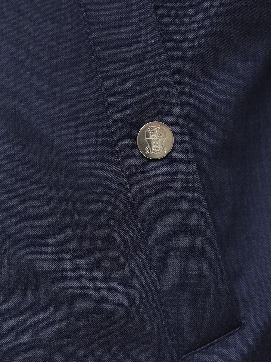 Жилет шерстяной BRUNELLO CUCINELLI MM4506521 CKG58 Синий  Фото 6