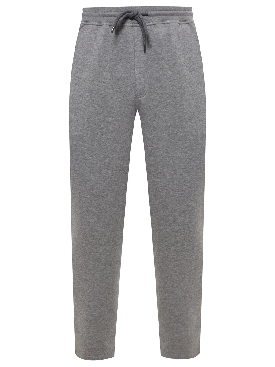 Брюки хлопковые BRUNELLO CUCINELLI MM8313243G C1253 Серый 