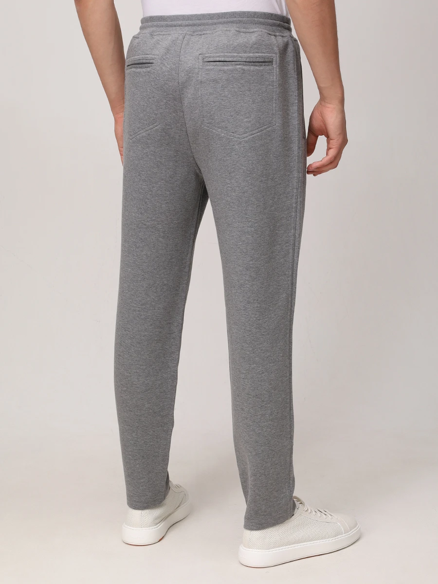 Брюки хлопковые BRUNELLO CUCINELLI MM8313243G C1253 Серый  Фото 3