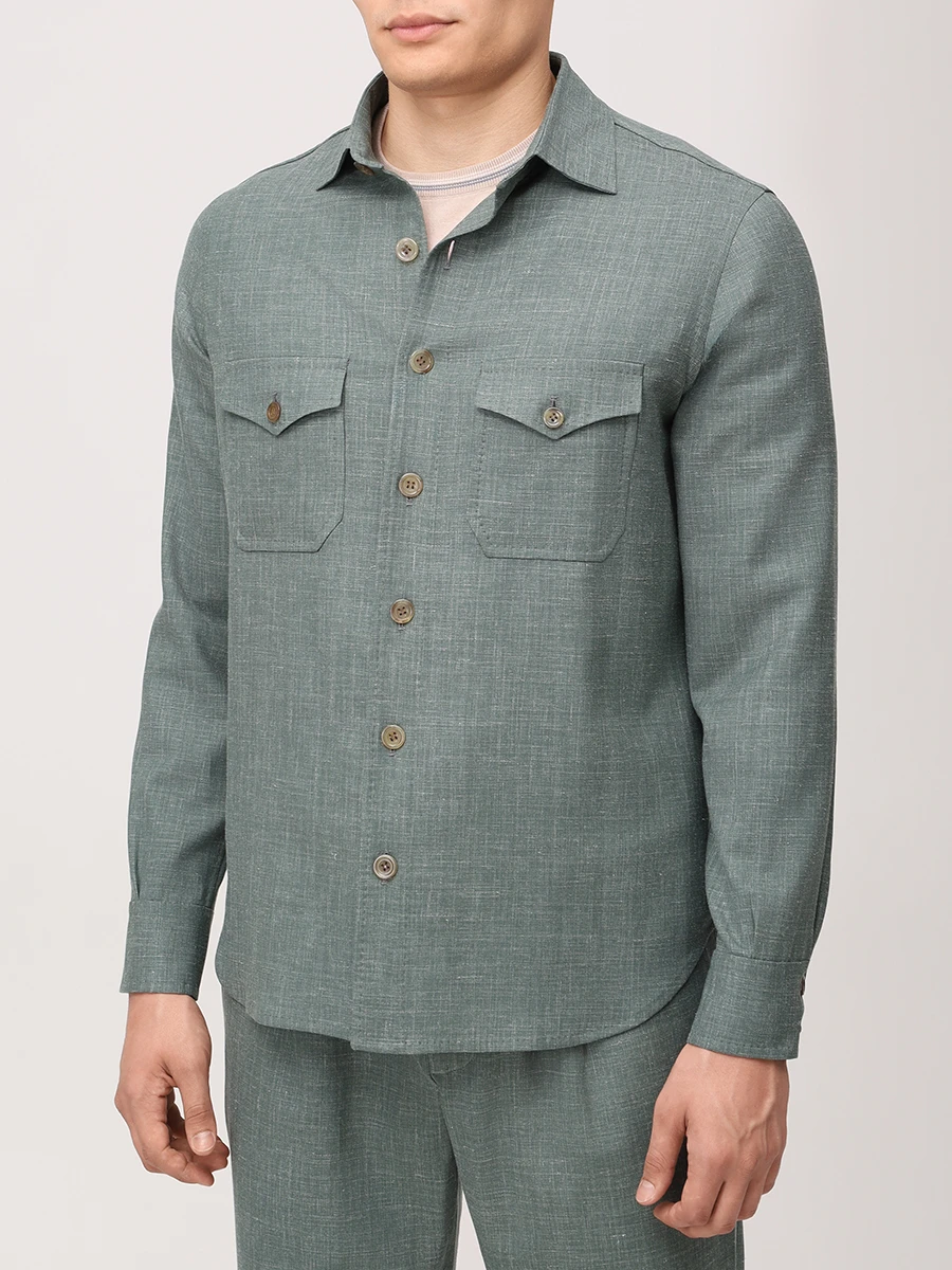 Костюм шерстяной STILE LATINO AUKANSASPAMILOS2 GM12423 V25 Зеленый  Фото 4