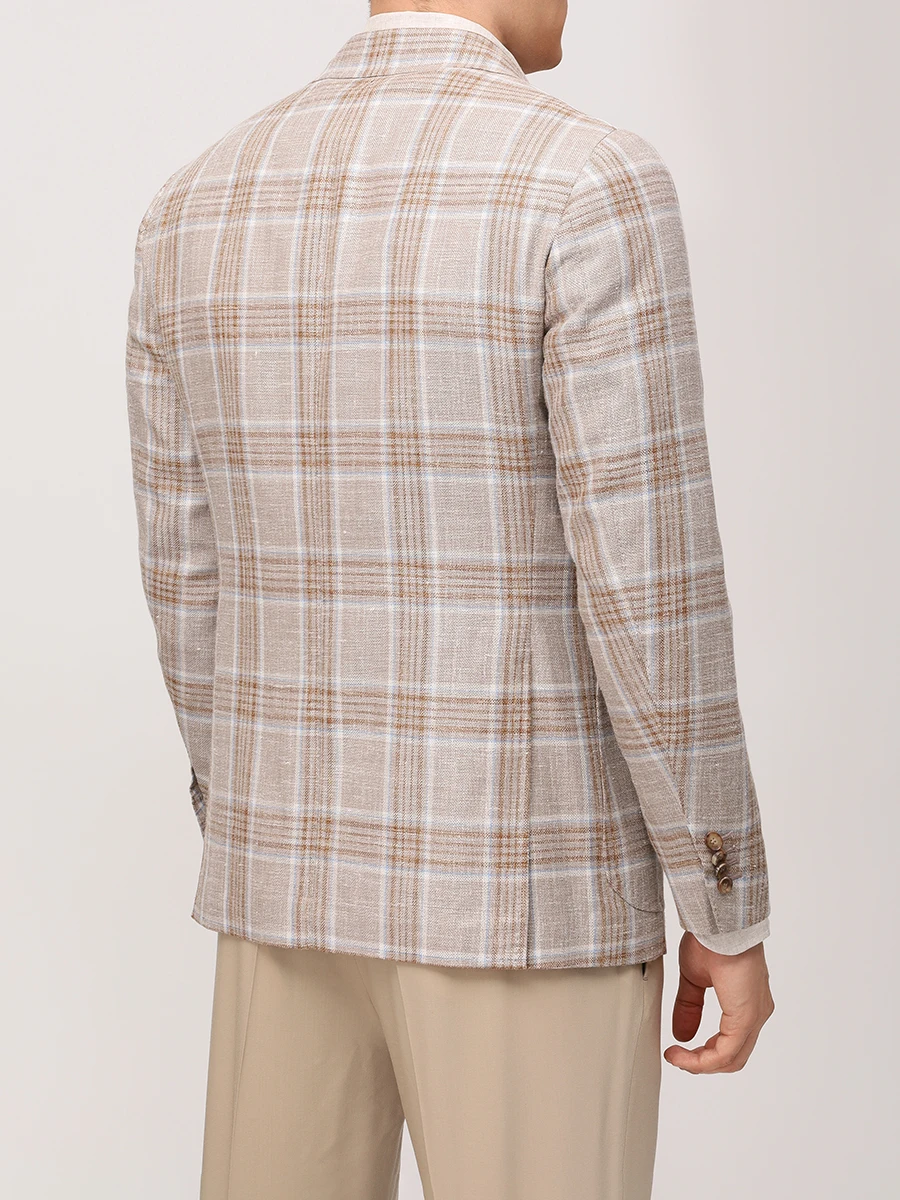 Пиджак шерстяной STILE LATINO GUFAUSTO25 GM12539 N20 Бежевый  Фото 3
