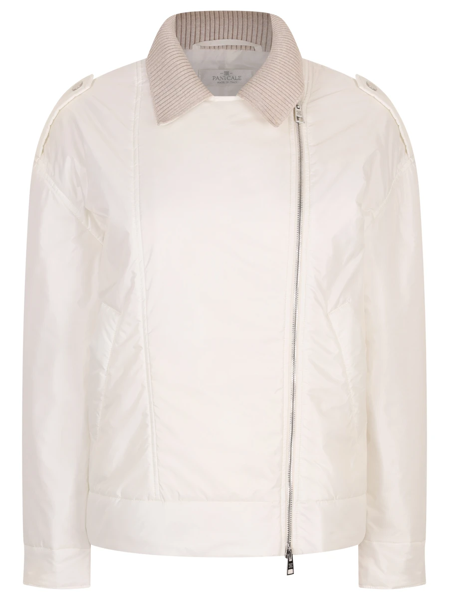 Куртка однотонная PANICALE D361034GZ 0205 Кремовый 