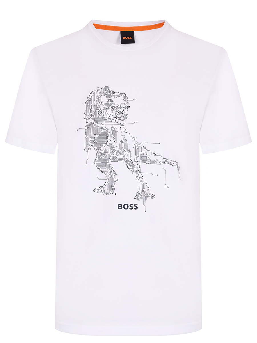 Футболка хлопковая BOSS