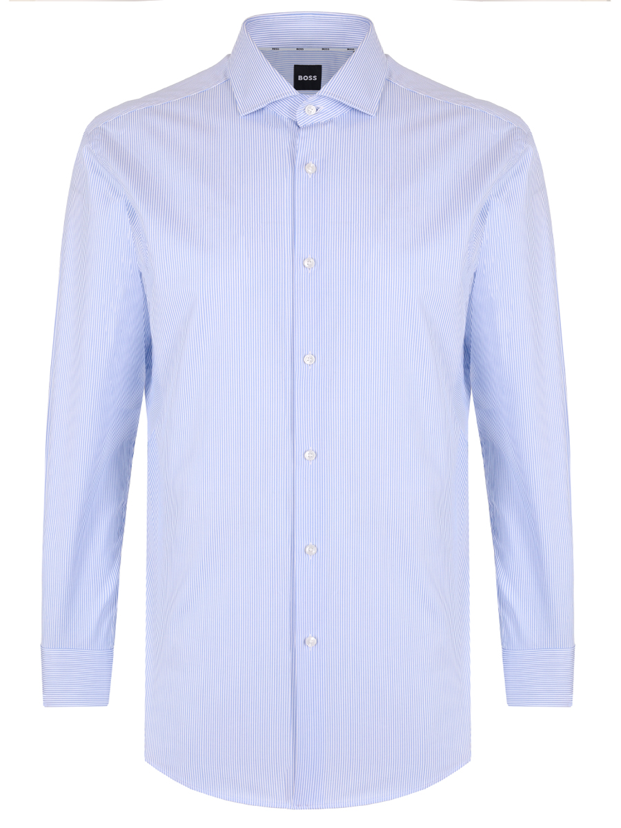 Рубашка Slim Fit хлопковая BOSS