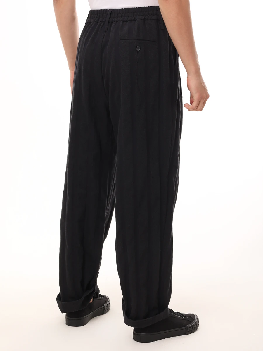 Брюки однотонные IANIS CHAMALIDY MPT794 001 90 225 Черный  Фото 3