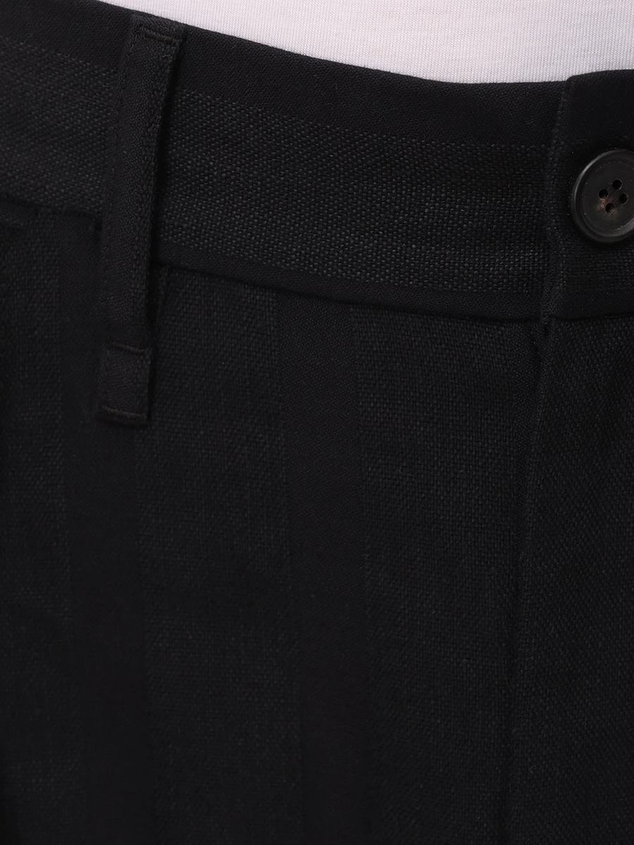 Брюки однотонные IANIS CHAMALIDY MPT794 001 90 225 Черный  Фото 6