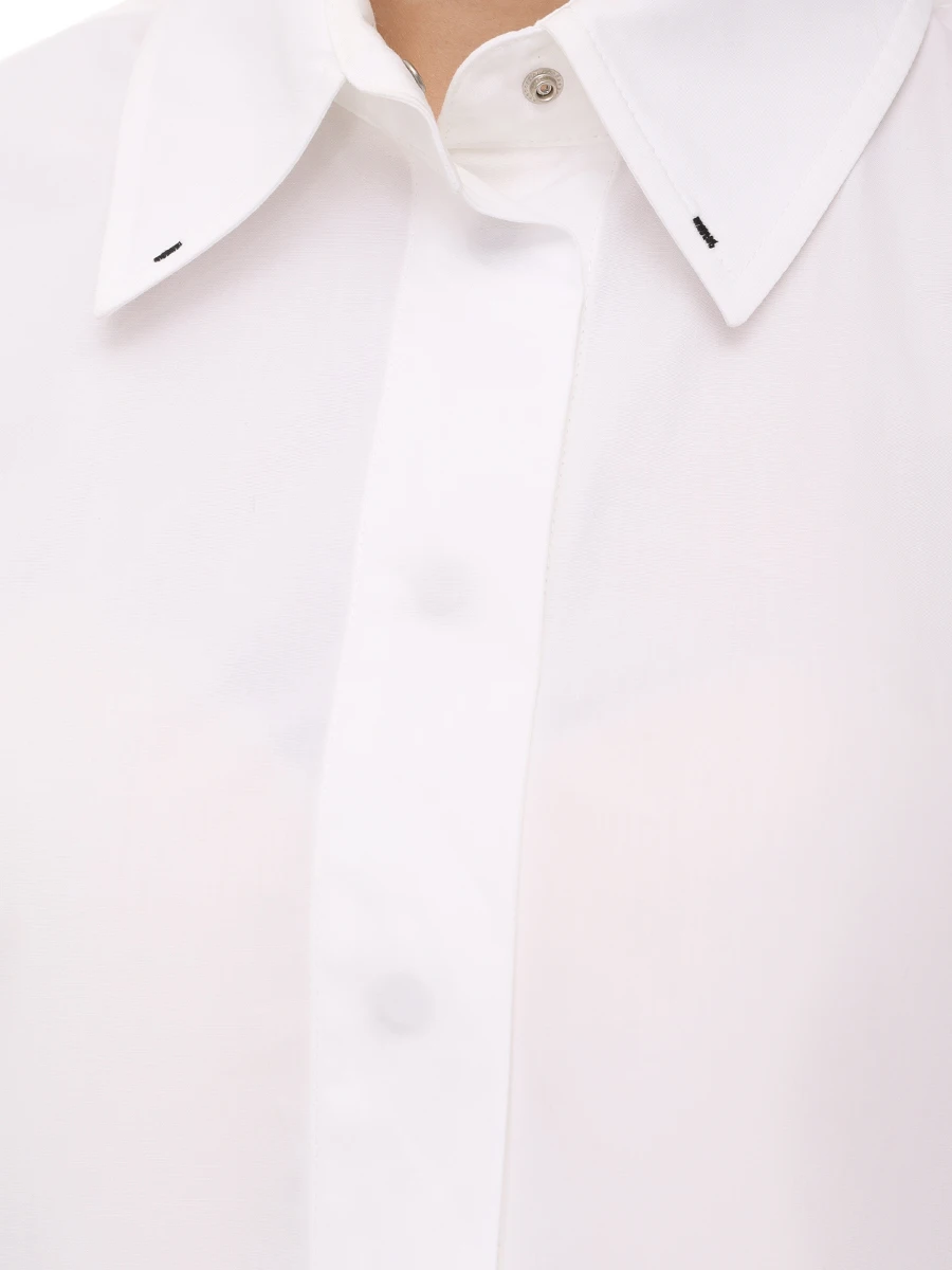 Рубашка хлопковая IANIS CHAMALIDY WSH534 007 10 225 Белый  Фото 5