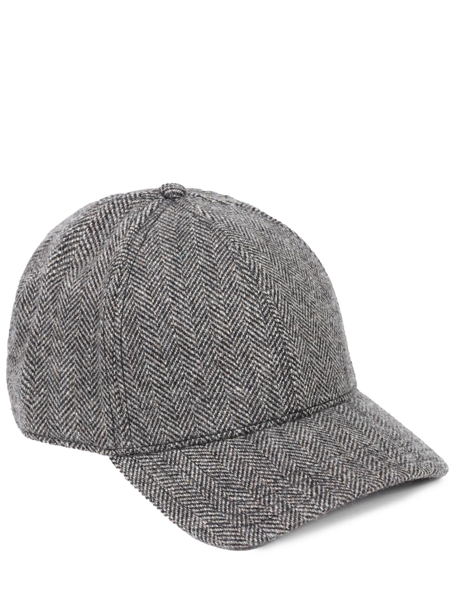 Кепка шерстяная STETSON 7720502 333 Елочка Серый 