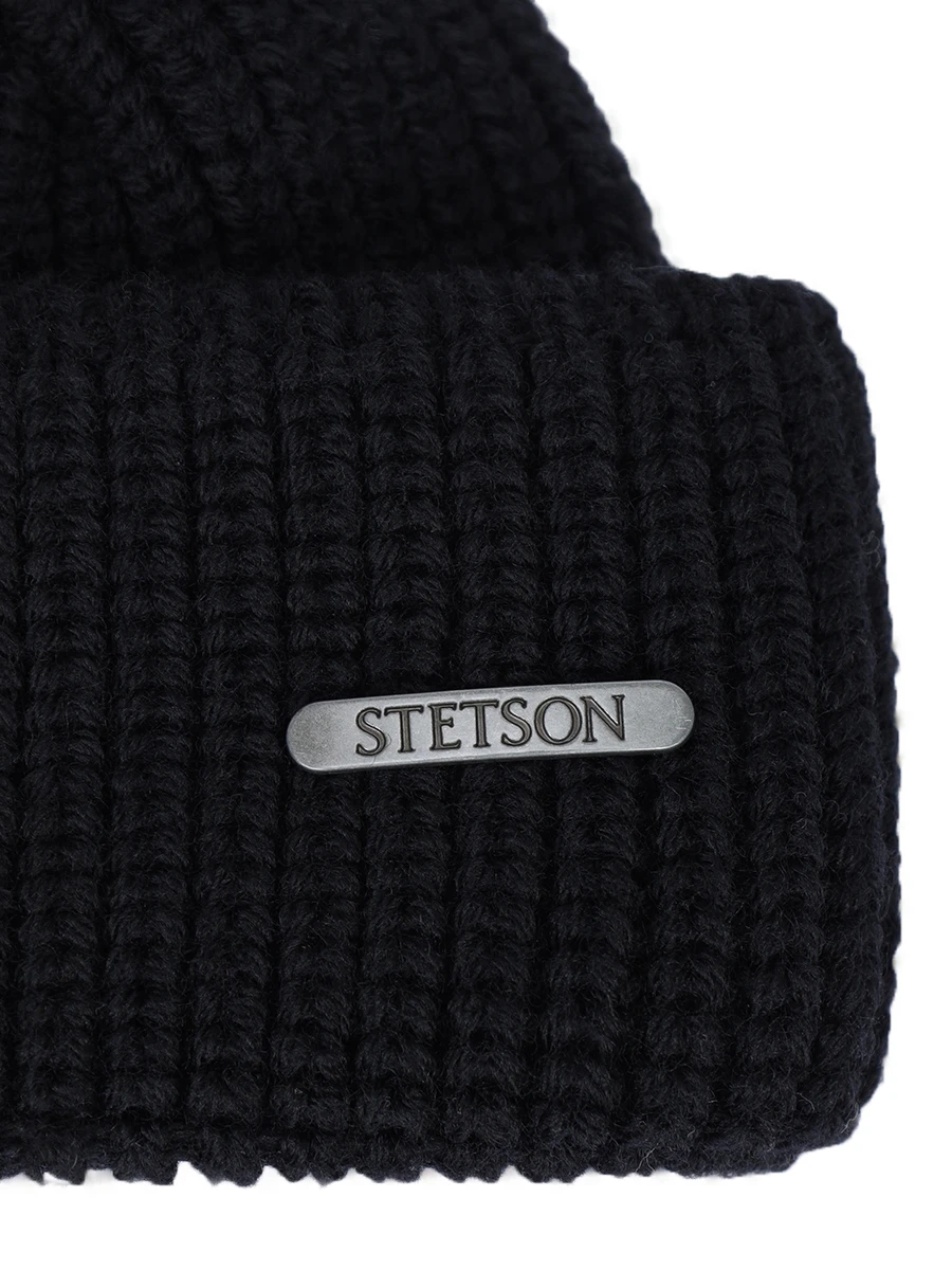 Шапка шерстяная STETSON 8599302 1 Черный  Фото 3