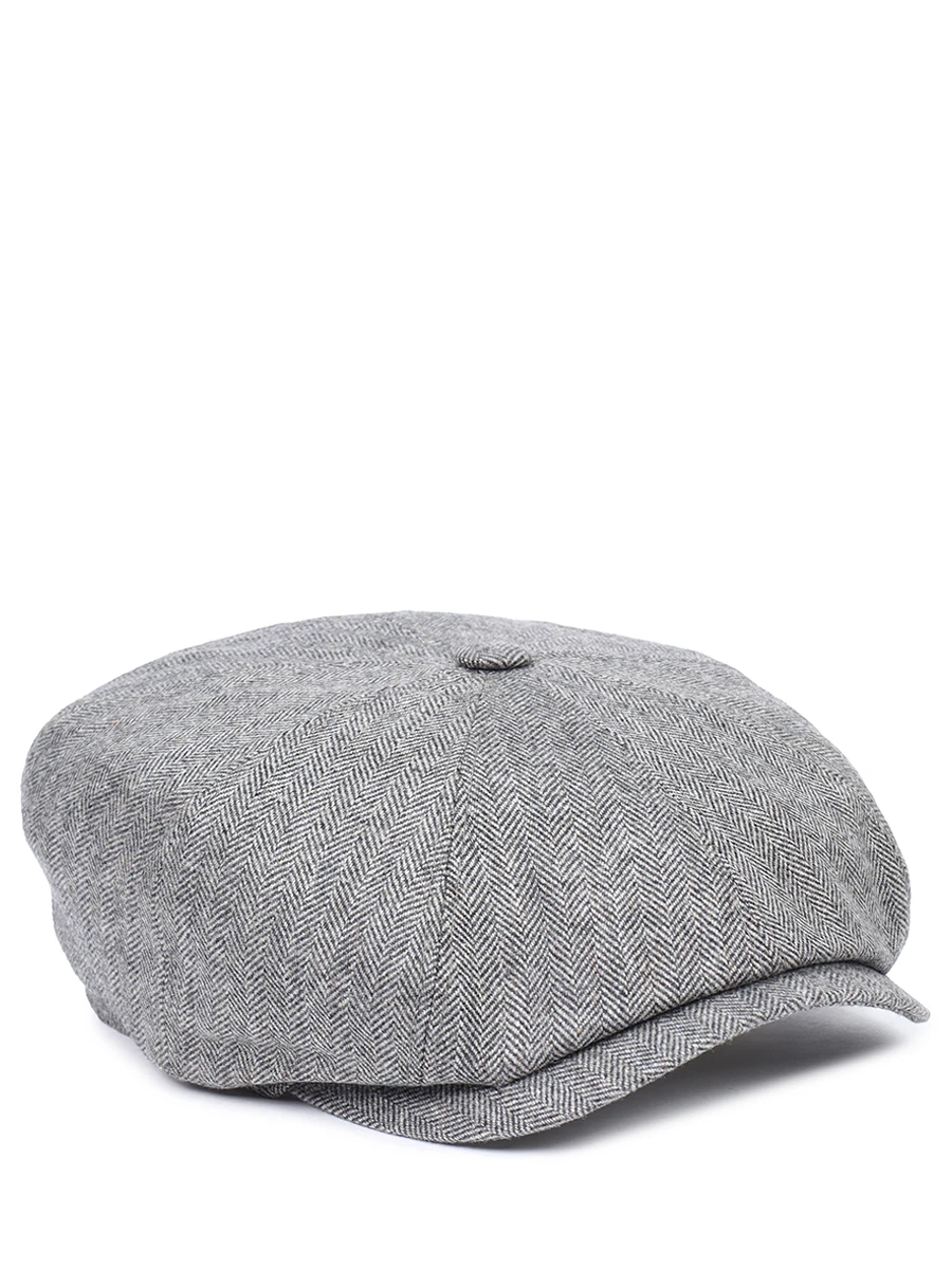 Кепка шерстяная STETSON 6840501 333 Елочка Серый 