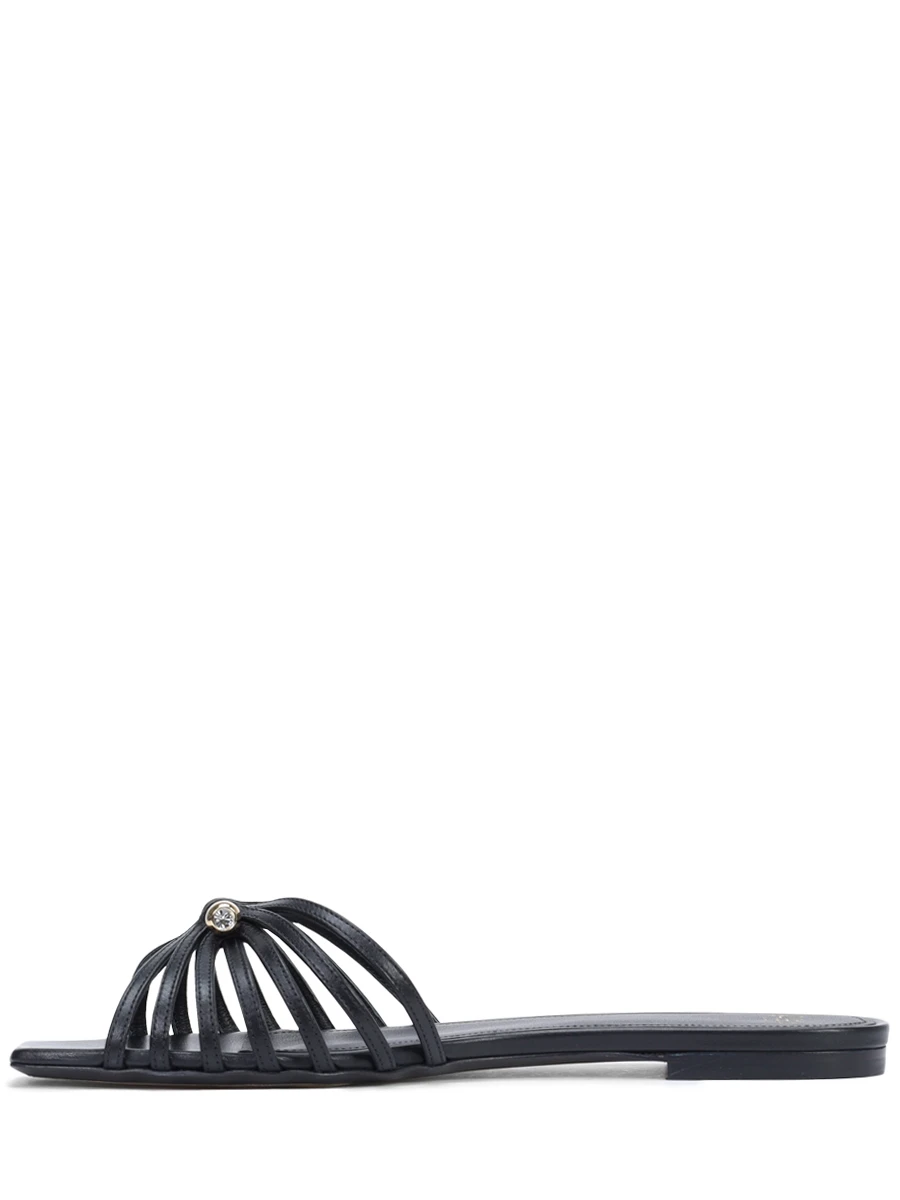 Шлепанцы кожаные Seki ALEVI L25SN006.5.1041997 Черный  Фото 3