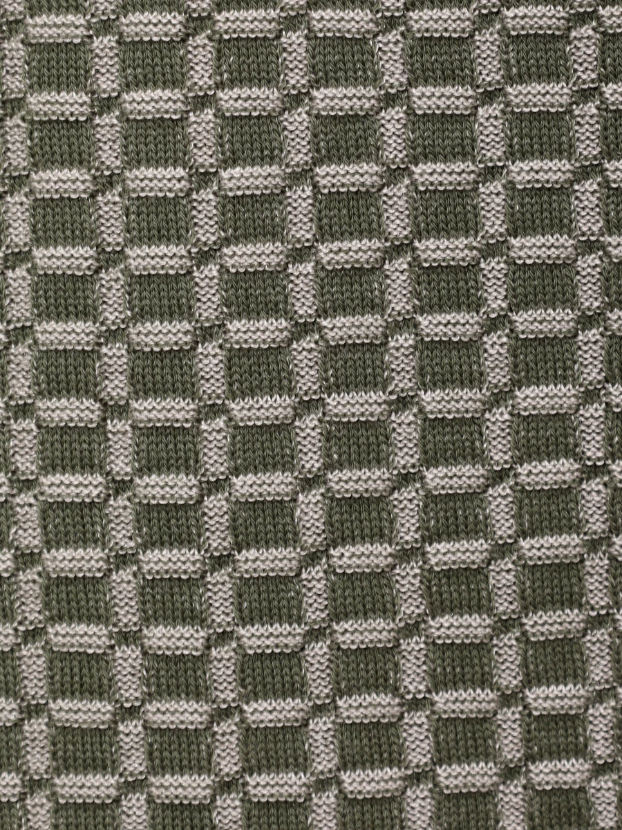 Поло хлопковое BERTOLO LUXURY MENSWEAR 902330/002421/0094 Хаки  Фото 6