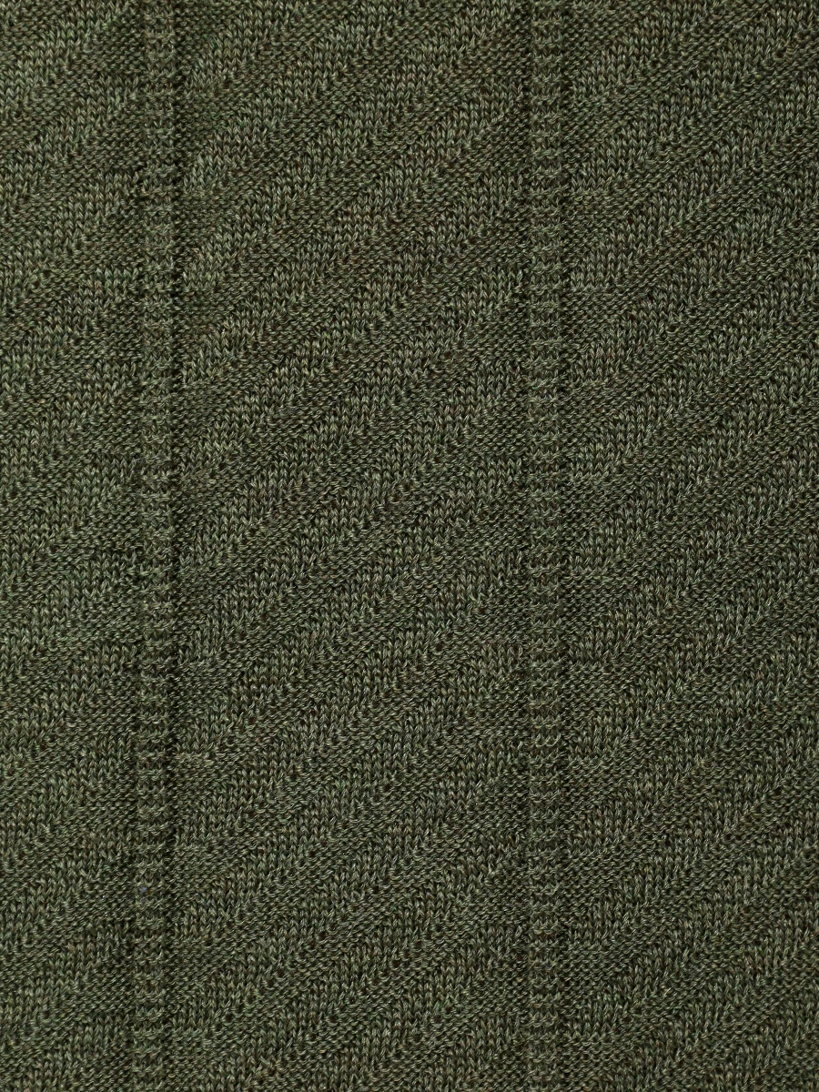 Поло шелковое BERTOLO LUXURY MENSWEAR 902445/002488/0094 Зеленый  Фото 6
