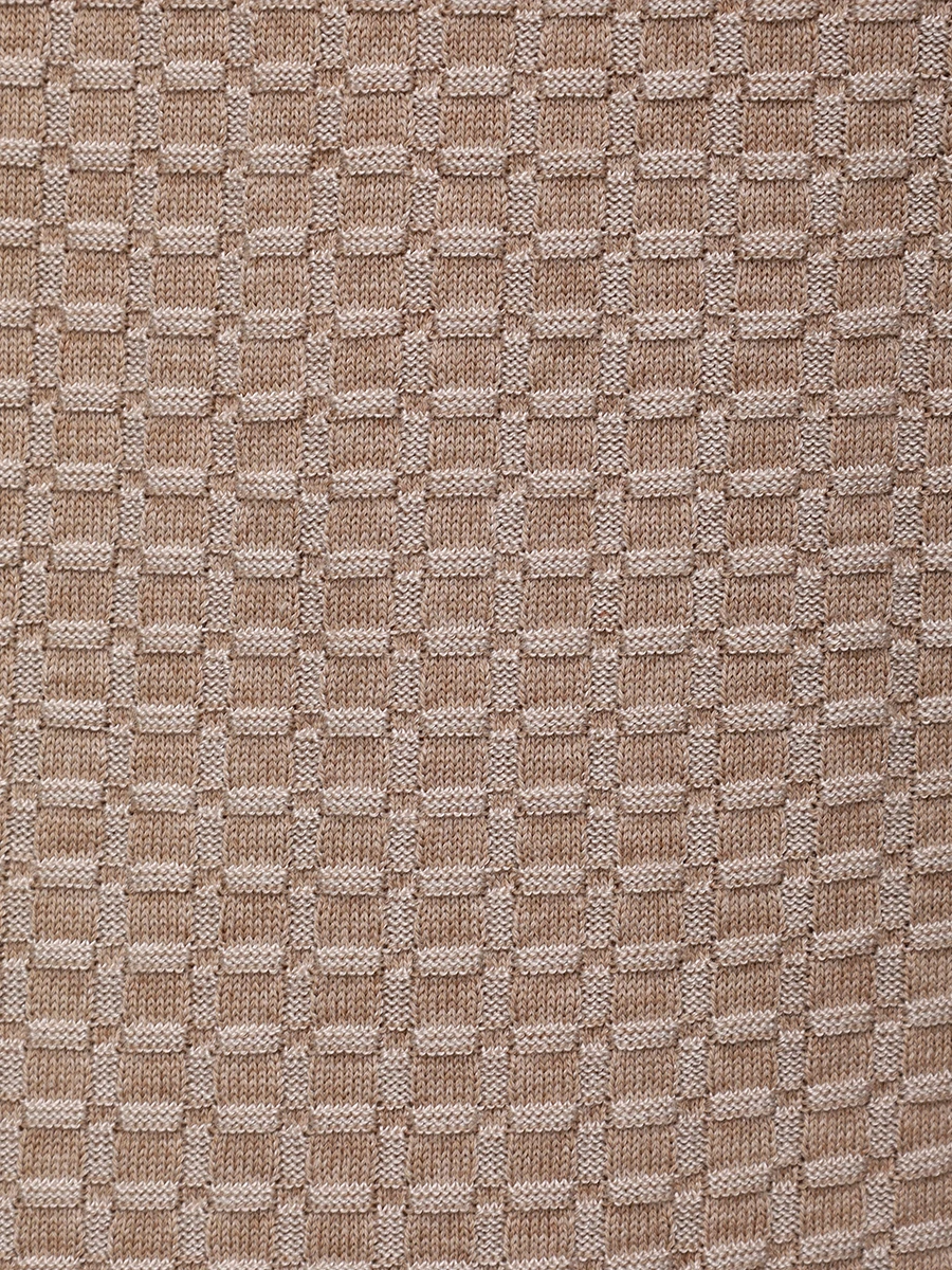 Поло хлопковое BERTOLO LUXURY MENSWEAR 902330/002421/0555 Светло- Коричневый  Фото 6