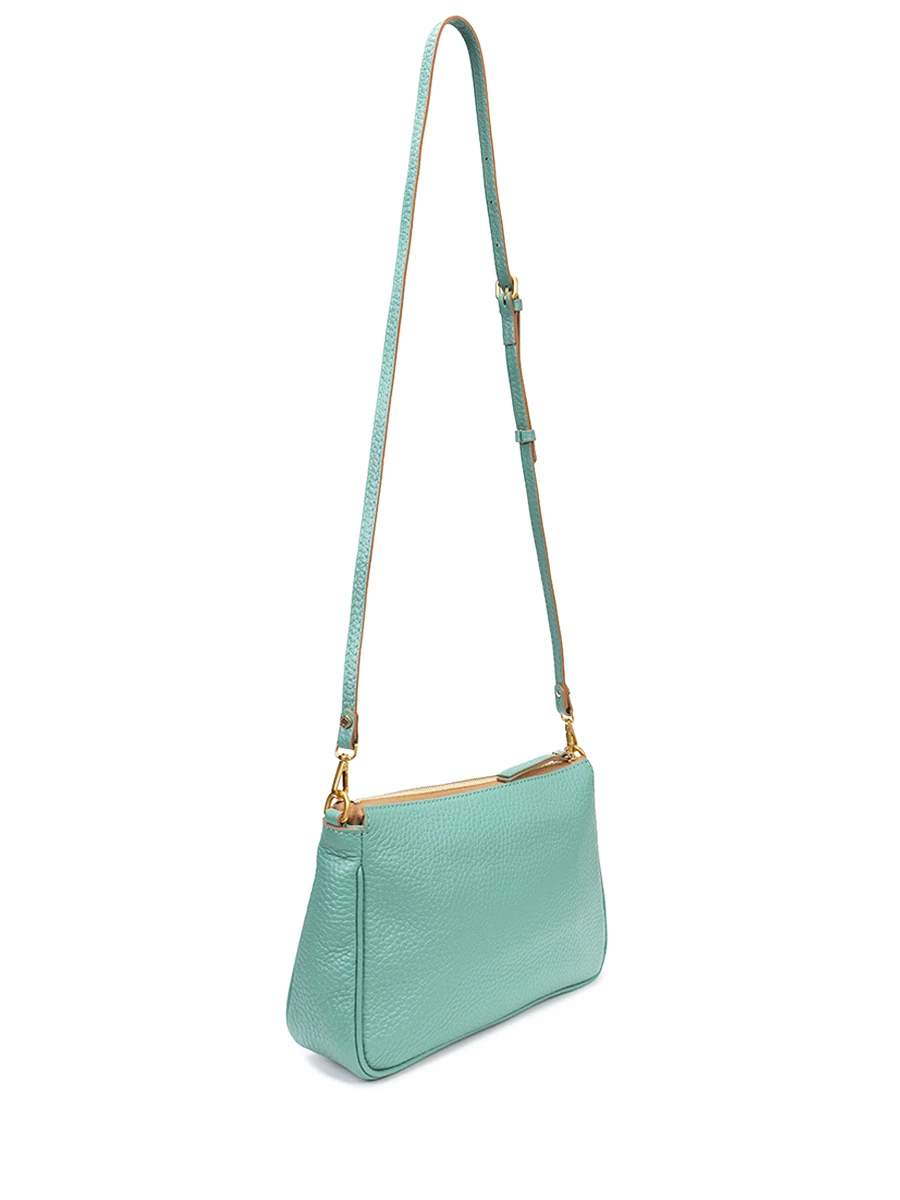 Сумка кожаная Brooke GIANNI CHIARINI BS 10911/382 MINT Зеленый  Фото 3
