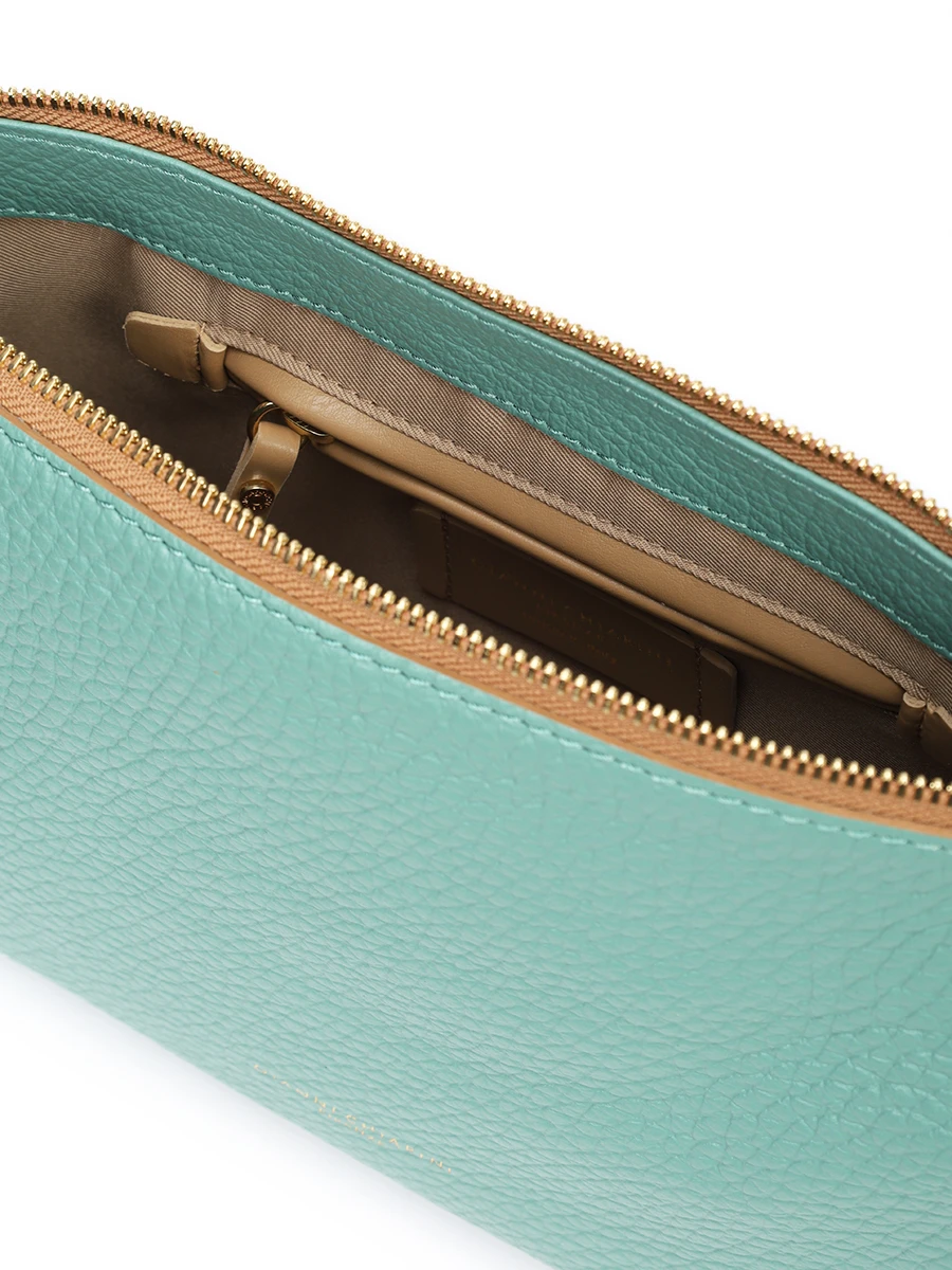 Сумка кожаная Brooke GIANNI CHIARINI BS 10911/382 MINT Зеленый  Фото 4
