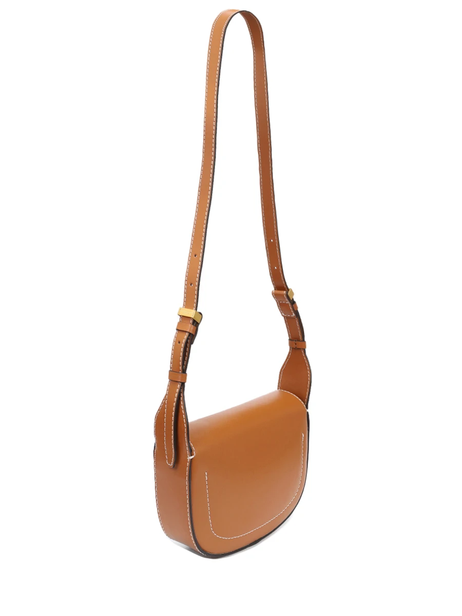 Сумка кожаная Isa GIANNI CHIARINI BS 11426/13967 CARAMEL-CREAM Коричневый  Фото 3