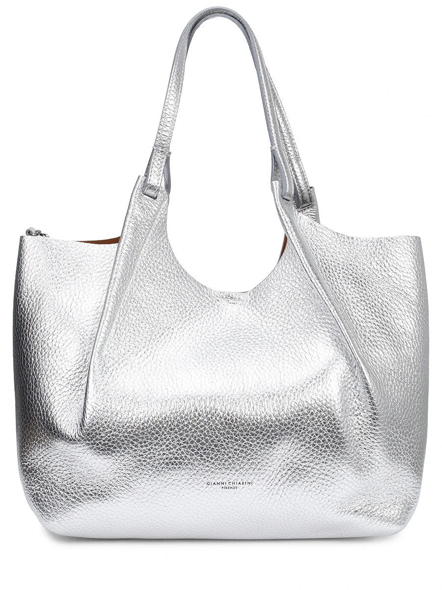 

Сумка кожаная Dua, Серебряный, BS 9720/13860 SILVER-CARAMEL