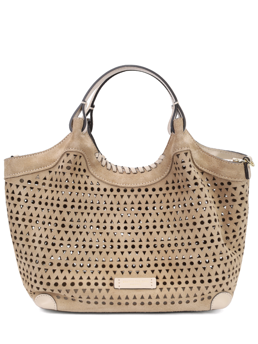 

Сумка замшевая Dua, Бежевый, BS 11679/2641 CORK