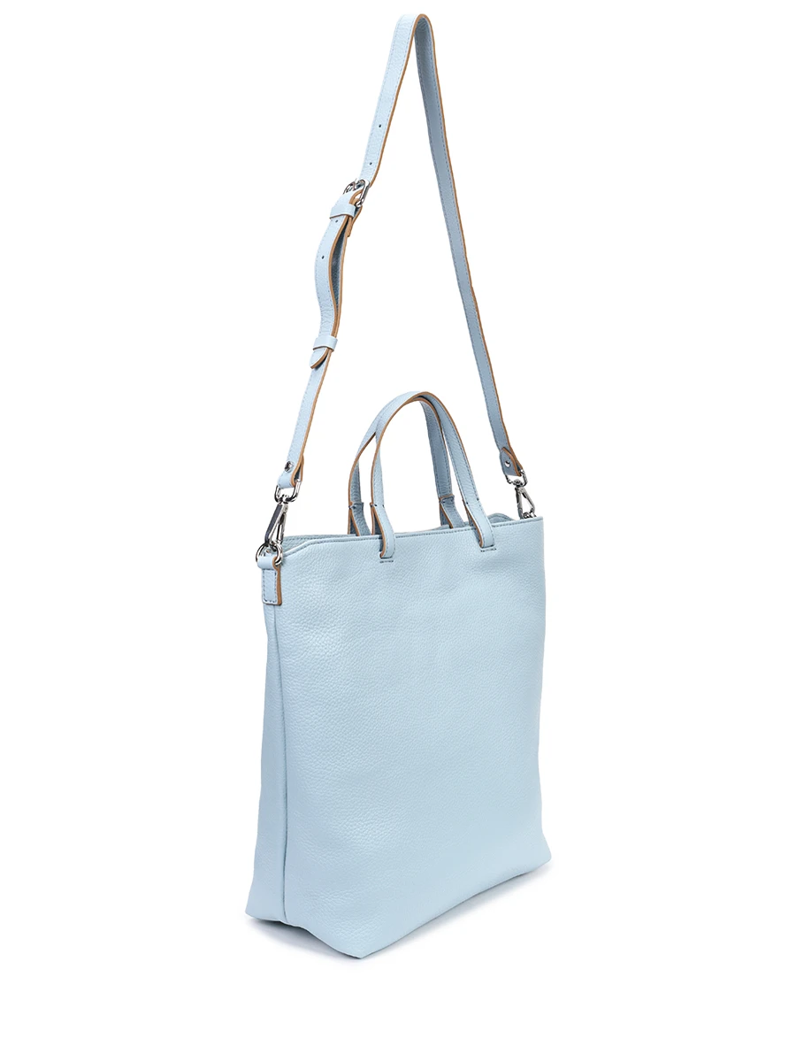 Сумка кожаная Aida GIANNI CHIARINI BS 11595/3615 SKY Голубой  Фото 3