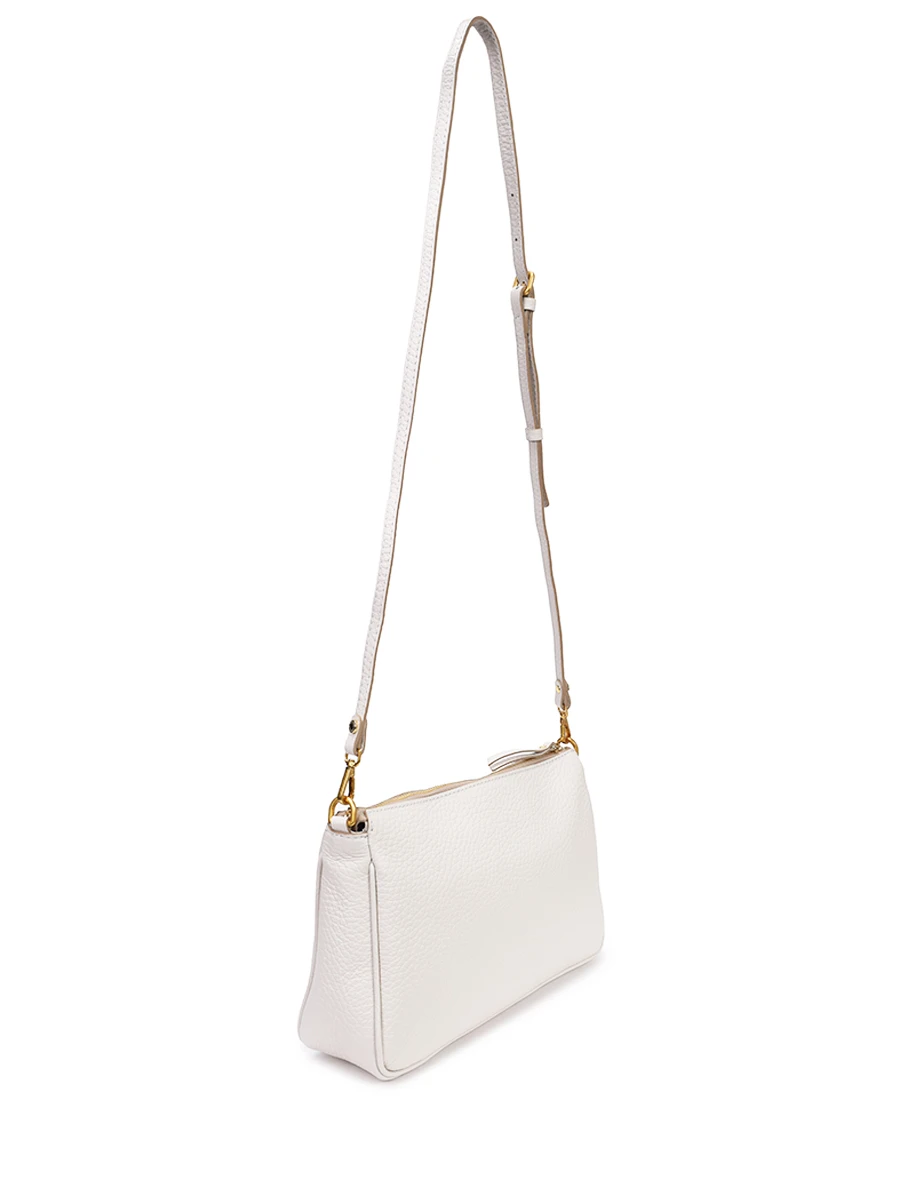 Сумка кожаная Brooke GIANNI CHIARINI BS 10911/211 SAND Кремовый  Фото 2