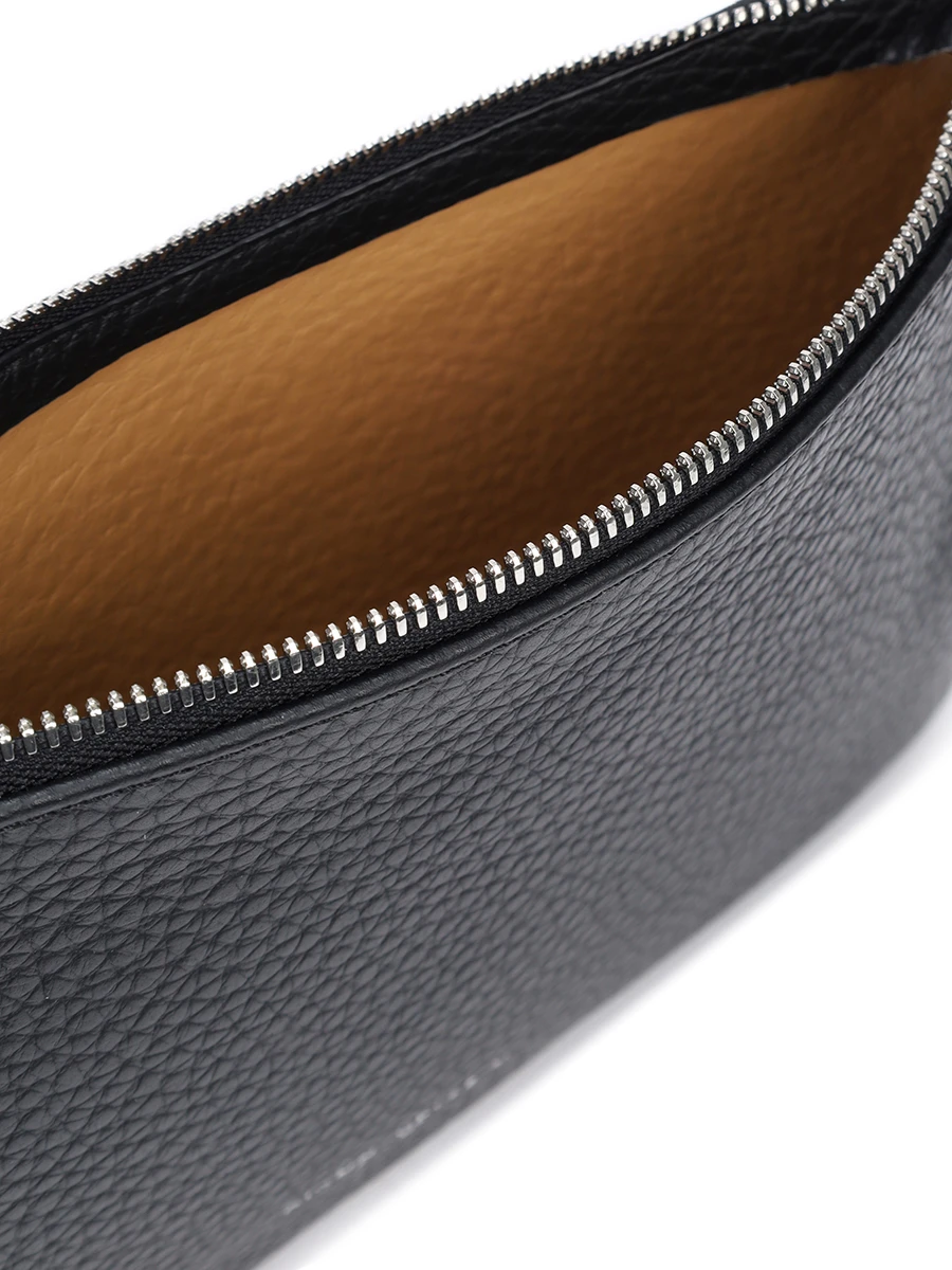 Сумка кожаная Hermy GIANNI CHIARINI BS 3975/2566 BLACK-NATUR Черный  Фото 4