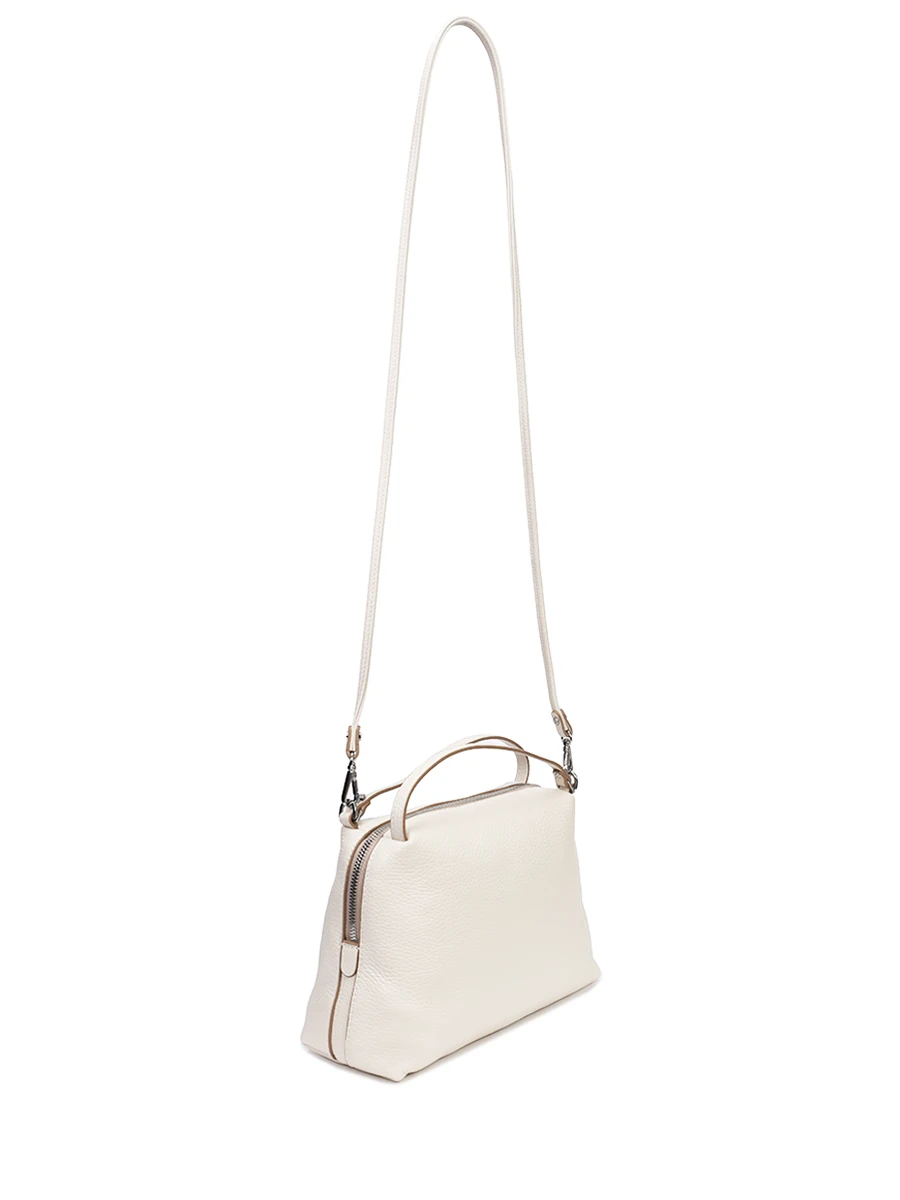 Сумка кожаная Alifa GIANNI CHIARINI BS 8148/3890 MARBLE Кремовый  Фото 3