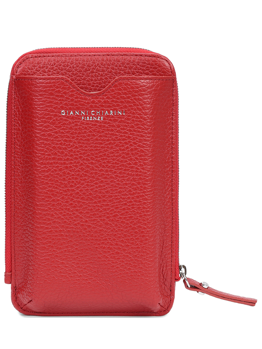 Сумка кожаная GIANNI CHIARINI PF W5090/447 CHERRY Красный 