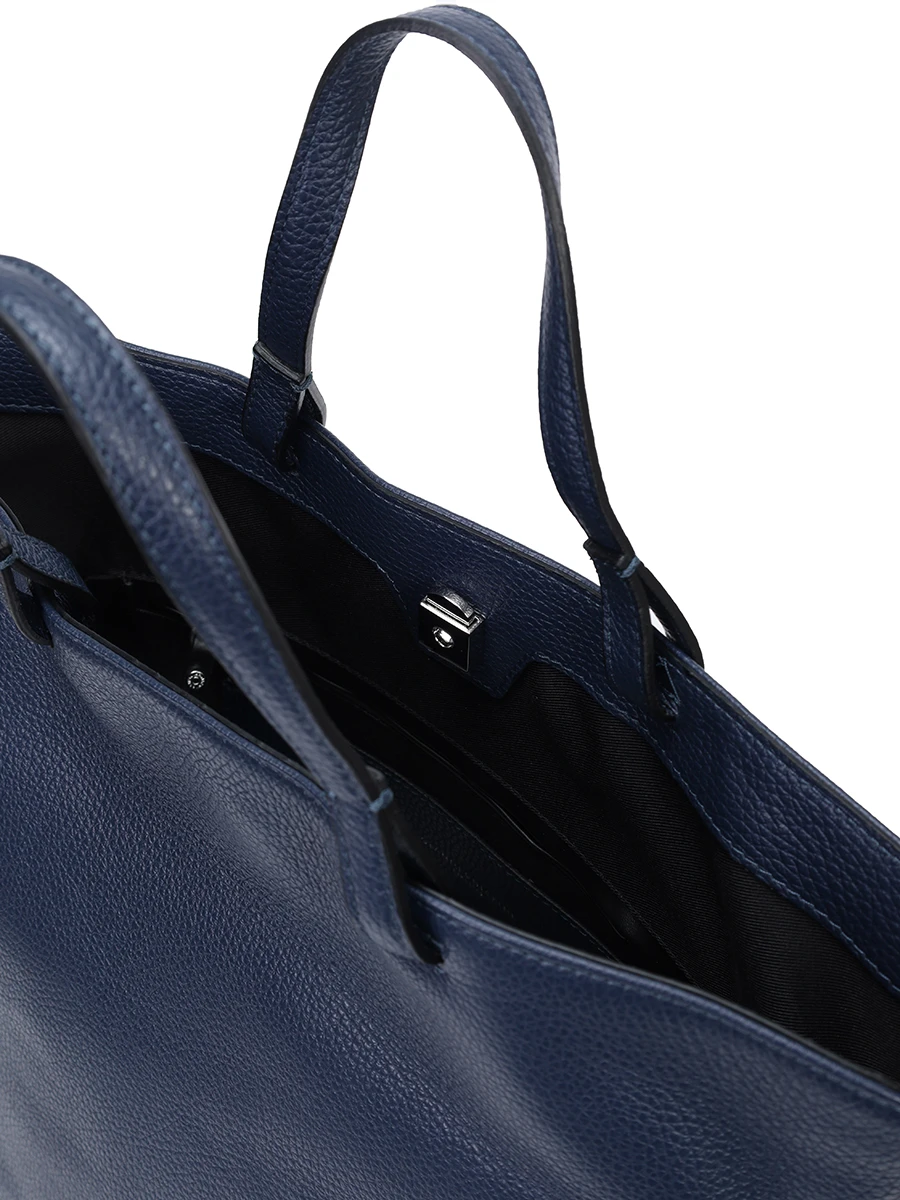 Сумка кожаная Aida GIANNI CHIARINI BS 11595/0208 NAVY Синий  Фото 4