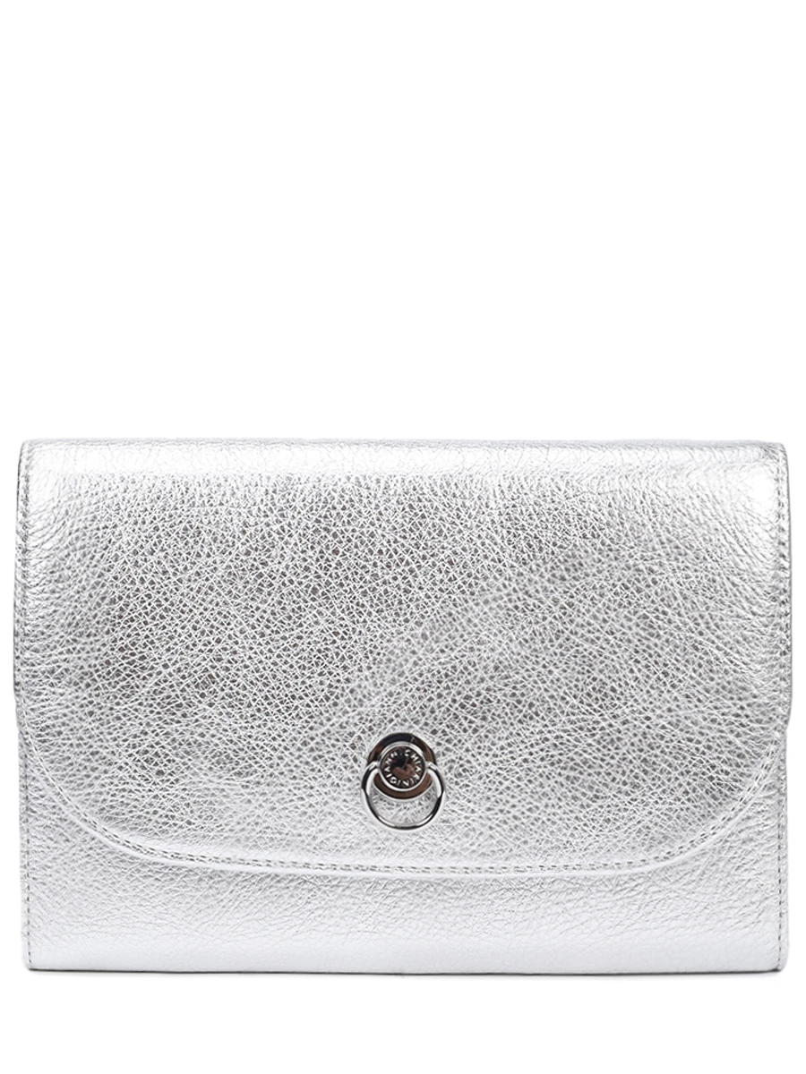 Сумка кожаная Isa GIANNI CHIARINI BS W-50107/359 SILVER Серебряный 