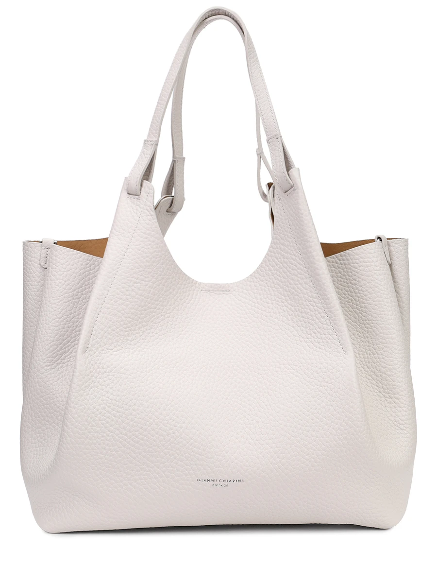 Сумка кожаная Dua GIANNI CHIARINI BS 9720/13347 SAND_NATURE Кремовый 
