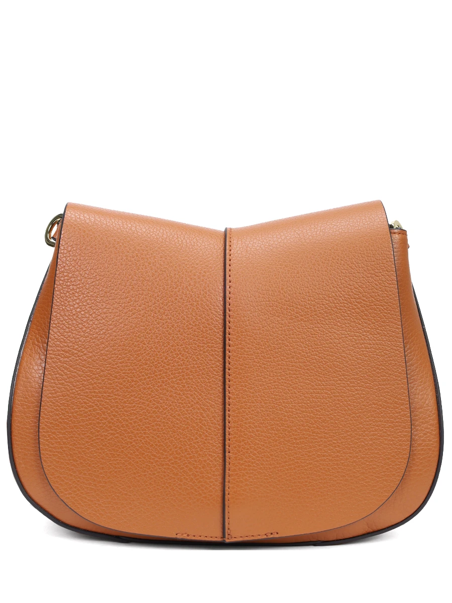 

Сумка кожаная Helena Round, Коричневый, BS 6036/1117 CARAMEL